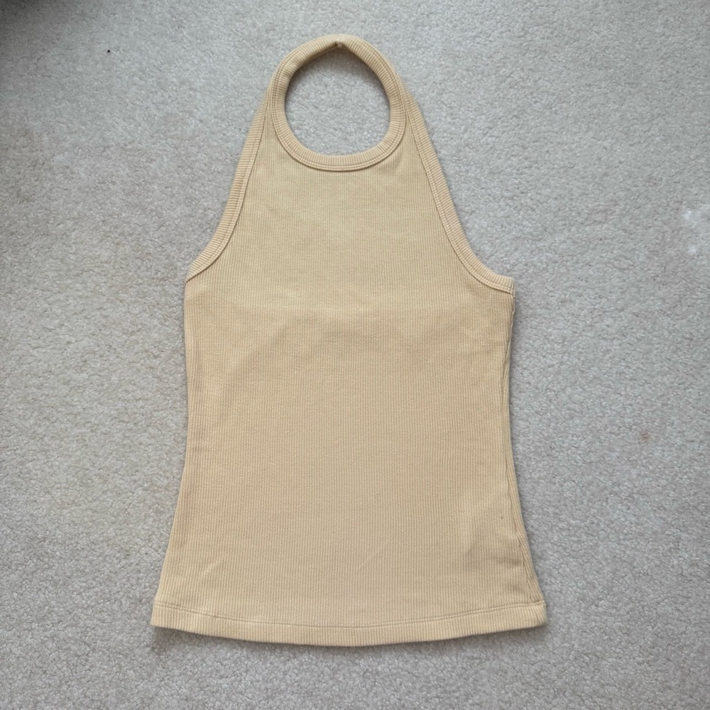 Kookai Camille Halter Top - Butter